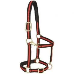 Weaver Leather Padded Adjustable Halter, Average Horse or Yearling Draft -Outlet Farm & Pet Store 16910715 1