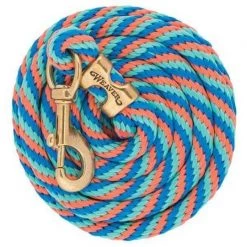 Weaver Leather Poly Lead Rope with Solid Brass 225 Snap,10', Multiple Colors -Outlet Farm & Pet Store 16912210
