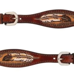 Weaver Coco Feather Ladies Spur Straps