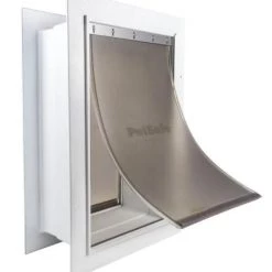 PetSafe Large Wall Entry White Plastic Pet Door