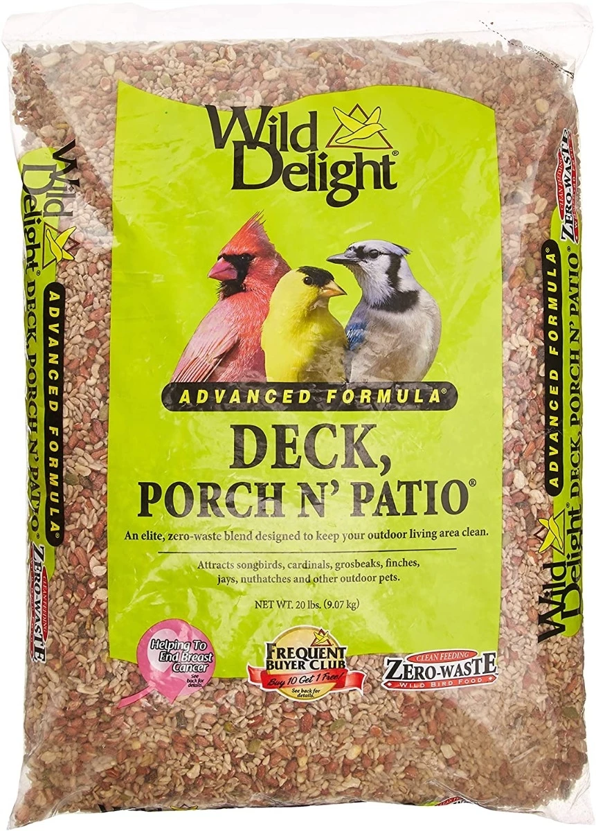 Wild Delight 374200 Deck, Porch N’ Patio - 20 lbs 1 Wild Delight 374200 Deck, Porch N’ Patio - 20 lbs