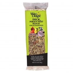 Wild Delight Deck, Porch & Patio Bird Seed Block