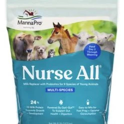 Nurseall Multi-Species Milk Replacer With Probiotics, 8lb.