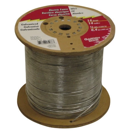 Origin Point 14 Gauge Electric Fence Wire 1/2 Mile Spool 1 Origin Point 14 Gauge Electric Fence Wire 1/2 Mile Spool