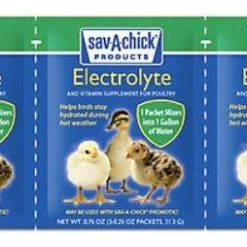 Sav-A-Chick Electrolyte & Vitamin Supplement, 0.25 oz., Pack of 3