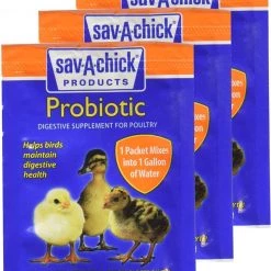 Sav-a-Chick Probiotic Poultry Digestive Supplement 3- 0.17 Oz. Pack