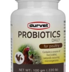 Durvet Poultry Probiotics Daily, 100gm.