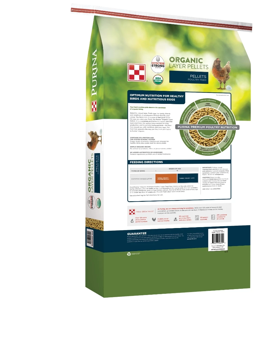 Purina Organic Layer Pellets 35lb - Image 2