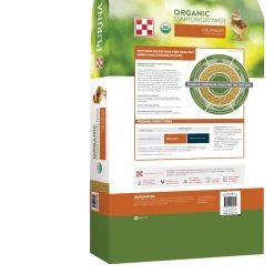 Purina Organic Starter-Grower - 35 lbs -Outlet Farm & Pet Store 2019 an purina organicstarter grower 2894419 804273047010 35lb 15x4x28 bag 3d back 1