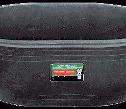 Tuff Stuff 160 Gallon Heavy Duty Oval Tank w/Plug