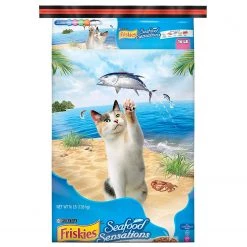 Friskies Seafood Sensations Dry Cat Food - 16 LBS