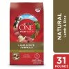 Purina ONE SmartBlend Natural Lamb Formula Adult Dry Dog Food - 31.1 LBS