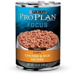 Purina ProPlan Chicken & Rice Entrée Classic Puppy Food - 13 oz