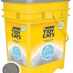 Tidy Cats 35lb Tub Instant Glade Odor Solutions Scoopable Litter