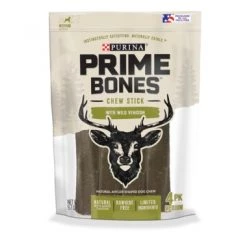 Prime Bones Chew Stick With Wild Venison for Medium Dogs