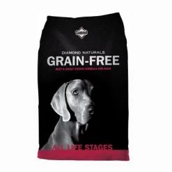 Diamond Naturals Grain-Free Dry Dog Food - 28 lbs