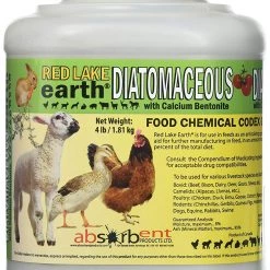 Red Lake Diatomaceous Earth w/Calcium Bentonite - 4 LBS