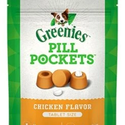 Greenies Pill Pockets Flavored Treats for Dogs - Tablet, 3.2 oz