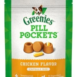 Greeniew Pill Pockets Flavored Treats for Dogs - Capsule, 7.9 oz
