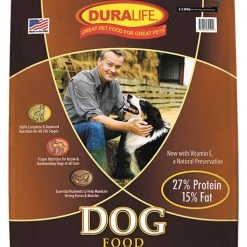 Duralife Hi Protein Adult Dog Food, 40 lb. bag