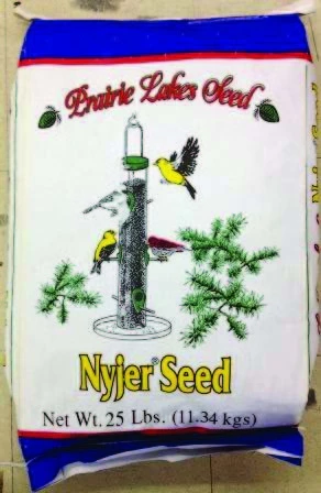 Prairie Lakes Seed Nyjer Thistle Seeds, 25lb bag 1 Prairie Lakes Seed Nyjer Thistle Seeds, 25lb bag