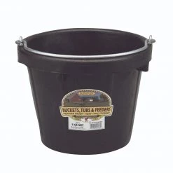 Little Giant DF-8 8 Quart Light-Duty Rubber Pail