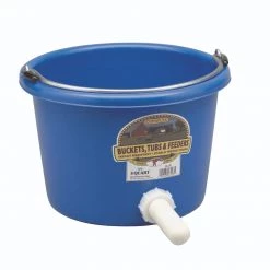 Miller CP8 8 Quart Plastic Calf Nursing Pail
