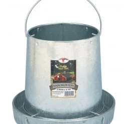 Miller 12 Pound Hanging Metal Poultry Feeder