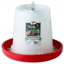 Miller PHF11 11 Pound Plastic Hanging Poultry Feeder