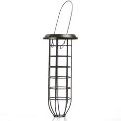 Wildlife Sciences Mesh Ball Suet Feeder W/Roof