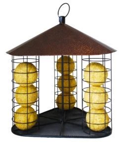 Suet Plus 753 Fly-Through Suet Ball Feeder 2 Suet Plus 753 Fly-Through Suet Ball Feeder - Image 2