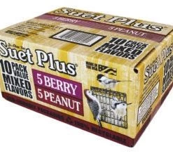 St. Albans Bay Suet Plus Mixed Flavor Suet 10 Pack