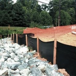 Tenax Silt Fence Erosion Control with Posts 3' X 100' 31900700 -Outlet Farm & Pet Store 34390058 3