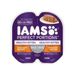 IAMS Perfect Portions Healthy Kitten Chicken Paté - 2 Pack