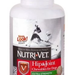 Nutri-Vet Hip and Joint Extra Strength Dog Chewables, 75 ct.