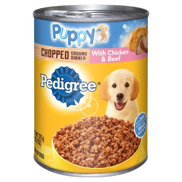 Pedigree Puppy Traditional Ground Dinner Canned Dog Food - 13.2 oz 2 Pedigree Puppy Traditional Ground Dinner Canned Dog Food - 13.2 oz - Image 2