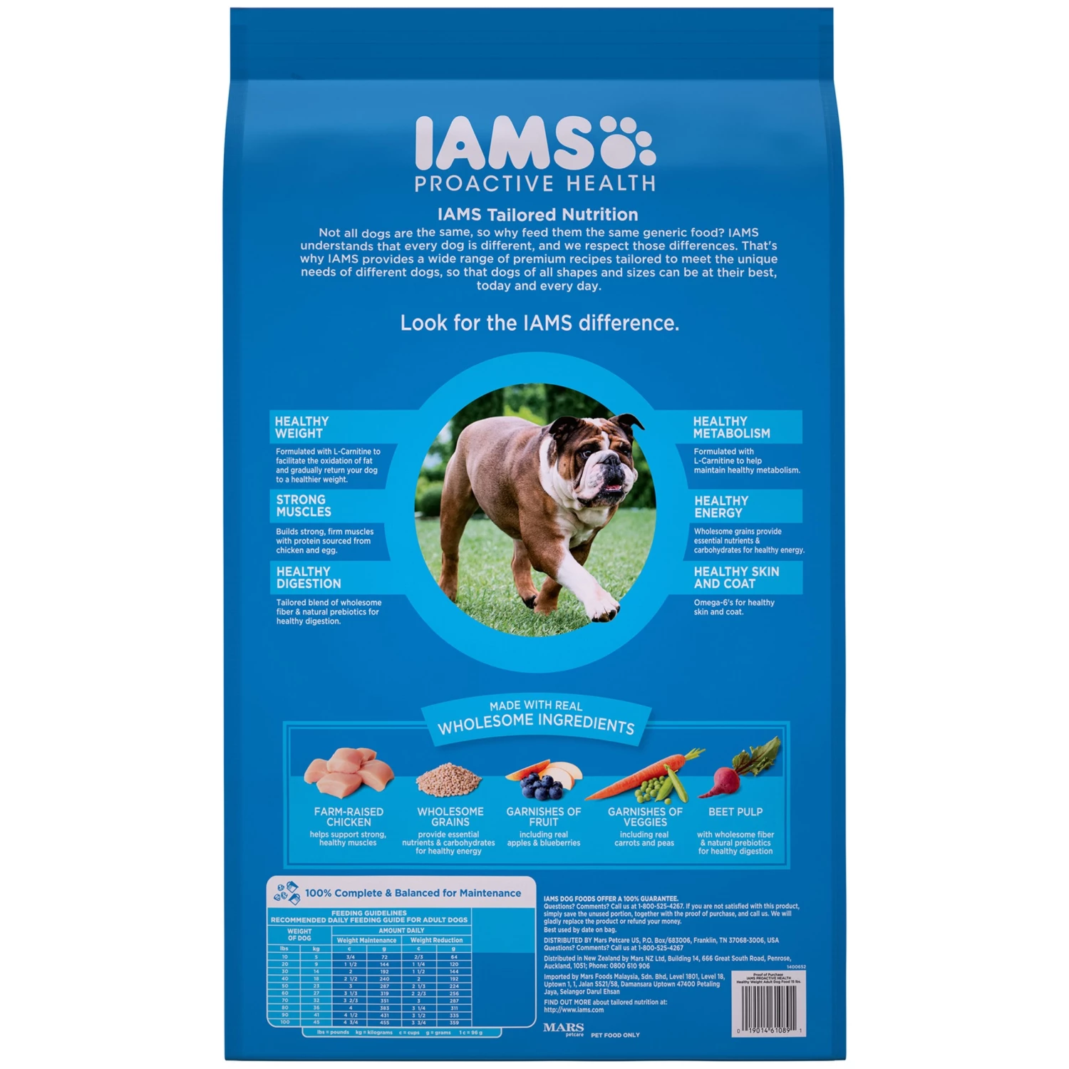 IAMS Proactive Health Adult Healthy Weight Dog Food - 15 LBS 2 IAMS Proactive Health Adult Healthy Weight Dog Food - 15 LBS - Image 2
