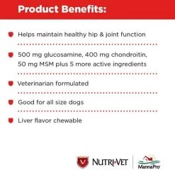 Nutri-Vet Hip & Joint Advanced Strength Dog Chewables, 90 ct. -Outlet Farm & Pet Store 36401467 4