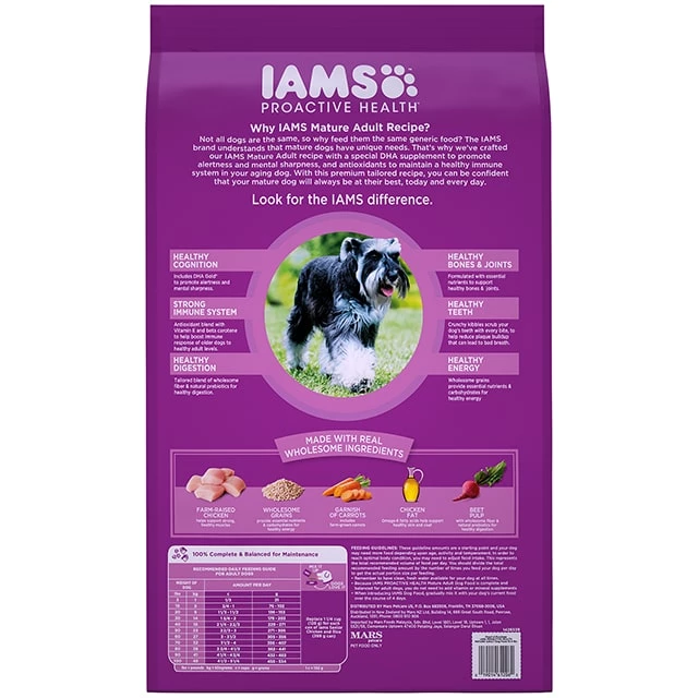 IAMS Proactive Health Mature Adult Dog Food - 29.1 LBS 2 IAMS Proactive Health Mature Adult Dog Food - 29.1 LBS - Image 2