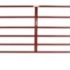 Tarter 6-Bar Economy 8' Corral Panel, 1 3/4" Red