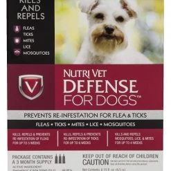 Nutri-Vet Defense Flea & Tick Control for Small Dogs