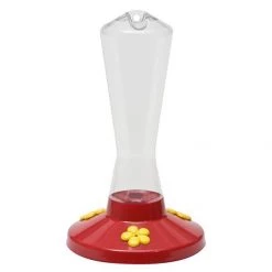 Perky-Pet Clear Plastic Hummingbird Feeder