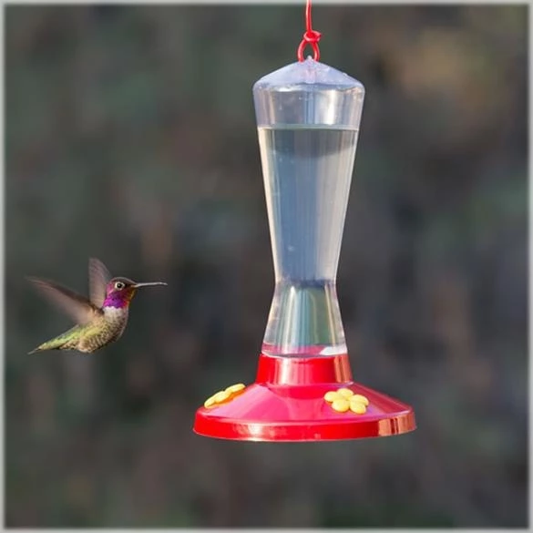 Perky-Pet Clear Plastic Hummingbird Feeder 2 Perky-Pet Clear Plastic Hummingbird Feeder - Image 2