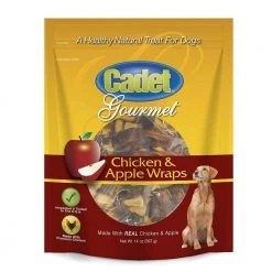 Cadet Chicken and Apple Gourmet Wrapped Dog Treats – 14 oz