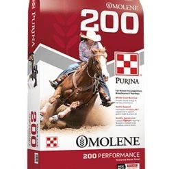 Purina Omolene #200 Performance Horse Feed – 50 lbs