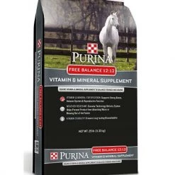 Purina 3002464-103 Free Balance 12:12 Vitamin and Mineral Horse Supplement - 25 lbs