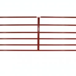 Tarter 6-Bar Economy 12' Corral Panel, 1 3/4" Red