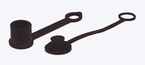 Pioneer 2 Pack Black Rubber Dust Plug - (VP5205-4M-CS) 2 Pioneer 2 Pack Black Rubber Dust Plug - (VP5205-4M-CS) - Image 2