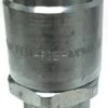 Parker 1/2" Flush Face Skid Steer Coupling, FEM-502-10BMS (Nipple Half)