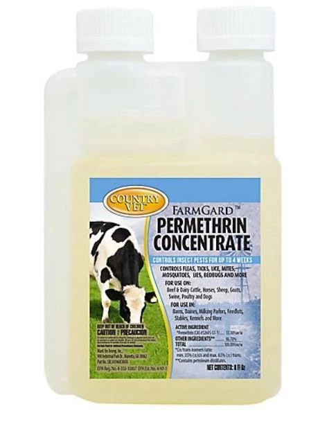 Country Vet 13.3% Permethrin Concentrate 32oz. 1 Country Vet 13.3% Permethrin Concentrate 32oz.